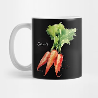 Organic Carrot Art Mug